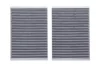 Фільтр салону MB S-class (W221) 05-13/CL (C216) 06-13 (вугільний) (к-кт 2шт.) KAVO FCA10164C (фото 1)