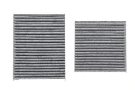 Фільтр салону Citroen C3 09-/C4 Cactus/Peugeot 2008 13-/207 06-15/208 12- (к-кт 2шт.) (вугільний) KAVO FCA10184C