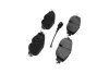 Колодки гальмівні (передні) VW Caddy IV/Golf VII/Passat B8/Skoda Octavia/Seat Leon 12- (з датчиком) KAVO KBP-10002 (фото 2)