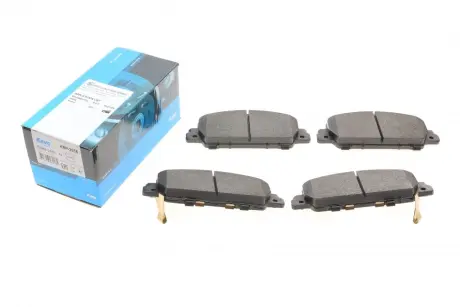 PARTS HONDA гальмівні колодки передн.дискові HR-V (RU) 1.5 1.6I-DTEC 2015-, HONDA ACCORD IX KAVO KBP2058