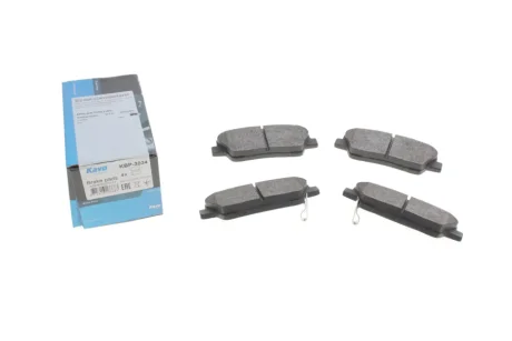 Колодки гальмівні (задні) Hyundai Santa Fe II 06-/Kia Sorento II 09- KAVO KBP3034