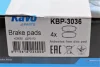 Колодки гальмівні (передні) Kia Ceed/Hyundai I30 06- KAVO KBP3036 (фото 6)