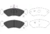 Комплект тормозных колодок, дисковый тормоз KAVO KBP4533 (фото 1)