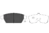 Комплект тормозных колодок, дисковый тормоз KAVO KBP4554 (фото 1)