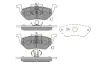 Комплект тормозных колодок, дисковый тормоз KAVO KBP4568 (фото 1)