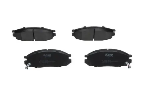 Комплект тормозных колодок, дисковый тормоз KAVO KBP6510