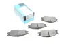 Колодки гальмівні (передні) Nissan Almera II 02- (Akebono) KAVO KBP6577 (фото 1)