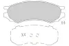 Комплект тормозных колодок, дисковый тормоз KAVO KBP6595 (фото 1)