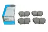 Комплект тормозных колодок, дисковый тормоз KAVO KBP6604 (фото 5)