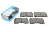 Комплект тормозных колодок, дисковый тормоз KAVO KBP8021 (фото 1)