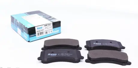 Комплект тормозных колодок, дисковый тормоз KAVO KBP8517
