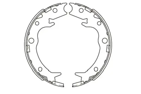 PARTS HONDA щоки гальмівні CR-V 02- FR-V 05- KAVO KBS2908