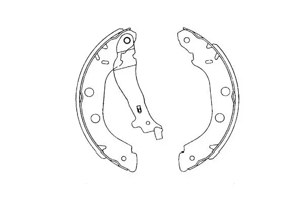 PARTS RENAULT щоки гальмівні Kangoo,Nissan Kubistar,Primera 96- KAVO KBS7419 (фото 1)