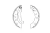PARTS NISSAN Щеки тормозные MICRA 1.0-1.3 16V 92- KAVO KBS7427 (фото 1)