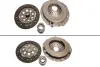 Комплект зчеплення DB W124 2.3 89- (d=228mm) (+вижимний) KAWE 957331 (фото 1)