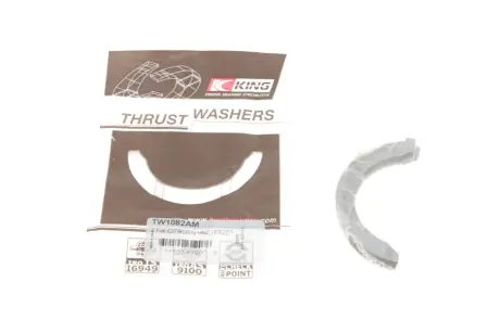 Півкільця упорні CITROEN/OPEL/PEUGEOT \'\'1.2THP EB2 KING TW1082AM