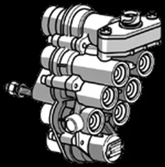 Багатоконтурний клапан KNORR-BREMSE AE4525