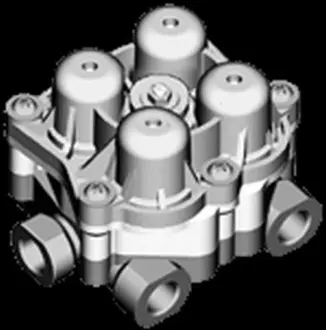 Багатоконтурний клапан KNORR-BREMSE AE4608