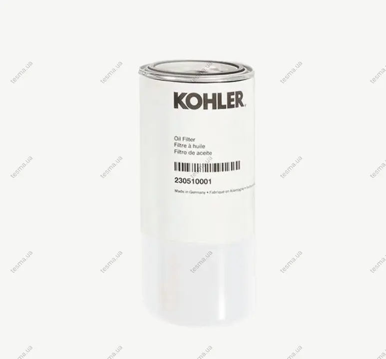 Фильтр масляный, накручиваемый. Фільтр масляний, накручуваний. Oil filter, Spin-On KOHLER 230510001 (фото 1)