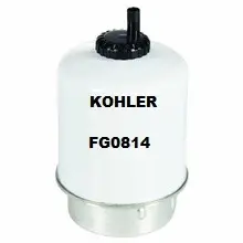 Фильтр топливный сепаратор, элемент. Фільтр паливний, елемент. Fuel filter, water separator, element. KOHLER FG0814