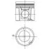 Piston. Поршень KOLBENSCHMIDT 40278600 (фото 1)