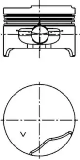 Engine piston. Поршень двигателя KOLBENSCHMIDT 40311600