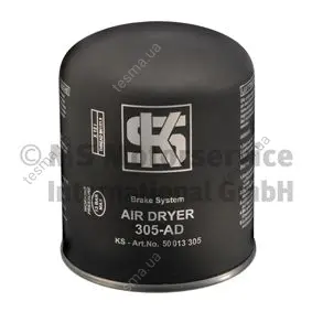 air dryer, desiccant, spin-on. фильтр осушителя воздуха для пневмотормозов KOLBENSCHMIDT 50013305 - фото 1