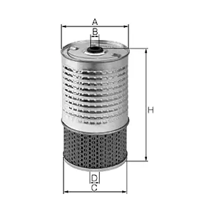 Oil filter, cartridge. Фильтр масляный, вставка KOLBENSCHMIDT 50013387