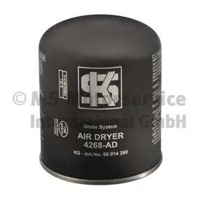 Air dryer, desiccant, Spin-On. Фильтр осушителя воздуха для пневмотормозов KOLBENSCHMIDT 50013634