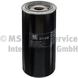 Oil filter, Spin-On. Фильтр масляный, накручиваемый KOLBENSCHMIDT 50013671