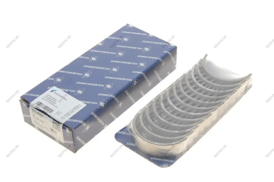 Вкладиші корінні VW LT/Volvo V70 I/II 2.5TDI/SDI 95-06 (+0.75) KOLBENSCHMIDT 87454630 (фото 1)