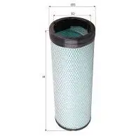 Air filter, by-pass. Фильтр воздушный, запасный KOMATSU 1526974