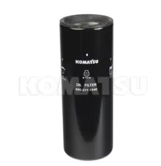 Oil filter, Spin-On. Фильтр масляный, накручиваемый KOMATSU 6002111341