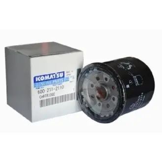Oil filter, Spin-On. Фильтр масляный, накручиваемый KOMATSU 6002112110