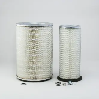 Фильтр воздушный, набор. Air filter, set KOMATSU 6128817042
