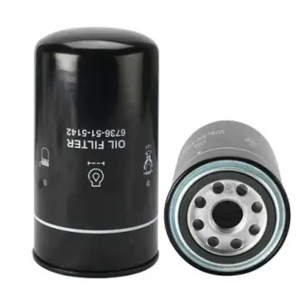 Oil filter, Spin-On. Фильтр масляный, накручиваемый KOMATSU 6735515142