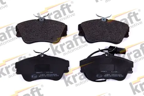 Комплект тормозных колодок, дисковый тормоз KRAFT AUTOMOTIVE 6000620