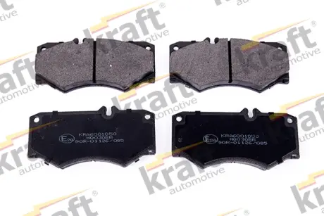 Комплект тормозных колодок, дисковый тормоз KRAFT AUTOMOTIVE 6001050