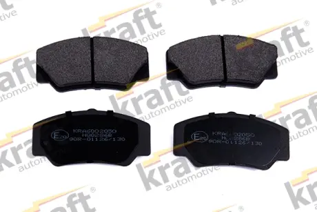 Комплект тормозных колодок, дисковый тормоз KRAFT AUTOMOTIVE 6002050