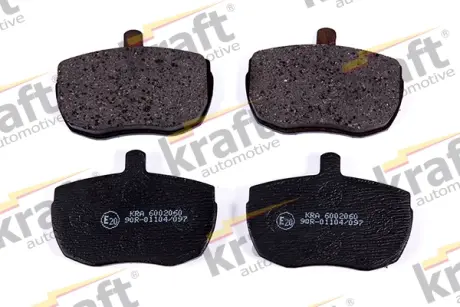 Комплект тормозных колодок, дисковый тормоз KRAFT AUTOMOTIVE 6002060