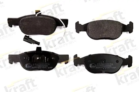 Комплект тормозных колодок, дисковый тормоз KRAFT AUTOMOTIVE 6003170