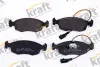 Комплект тормозных колодок, дисковый тормоз KRAFT AUTOMOTIVE 6003205 (фото 1)