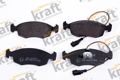 Комплект тормозных колодок, дисковый тормоз KRAFT AUTOMOTIVE 6003205
