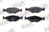 Комплект тормозных колодок, дисковый тормоз KRAFT AUTOMOTIVE 6003220 (фото 1)