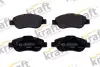 Комплект тормозных колодок, дисковый тормоз KRAFT AUTOMOTIVE 6003280 (фото 1)
