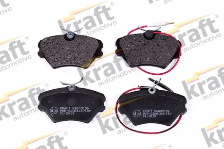 Комплект тормозных колодок, дисковый тормоз KRAFT AUTOMOTIVE 6005150