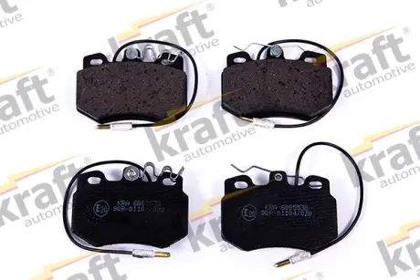 Комплект тормозных колодок, дисковый тормоз KRAFT AUTOMOTIVE 6005530
