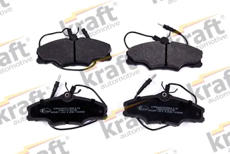 Комплект тормозных колодок, дисковый тормоз KRAFT AUTOMOTIVE 6005615