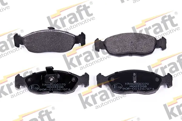 Комплект тормозных колодок, дисковый тормоз KRAFT AUTOMOTIVE 6006070 (фото 1)