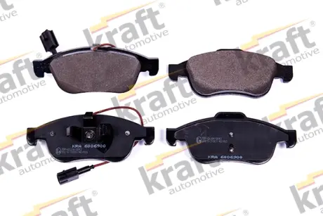 Комплект тормозных колодок, дисковый тормоз KRAFT AUTOMOTIVE 6006900